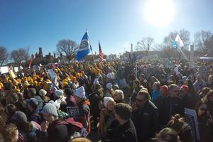 A large pro-life contingent was present at March for Life 2018; a strong turnout is also expected this year. A large pro-life contingent was present at March for Life 2018; a strong turnout is also expected this year.