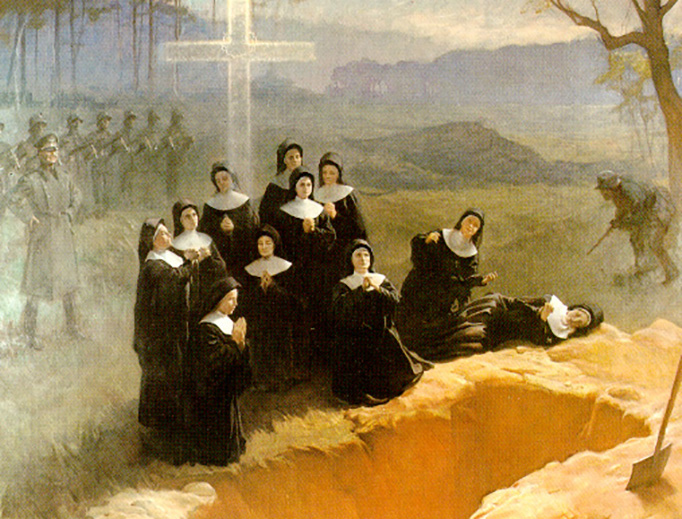 Adam Styka, “The Eleven Nuns of Nowogródek,” 1948 Adam Styka, “The Eleven Nuns of Nowogródek,” 1948