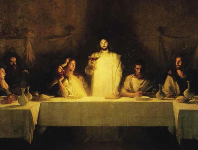 PASCAL DAGNAN-BOUVERET, THE LAST SUPPER, BEFORE 1929 PASCAL DAGNAN-BOUVERET, THE LAST SUPPER, BEFORE 1929
