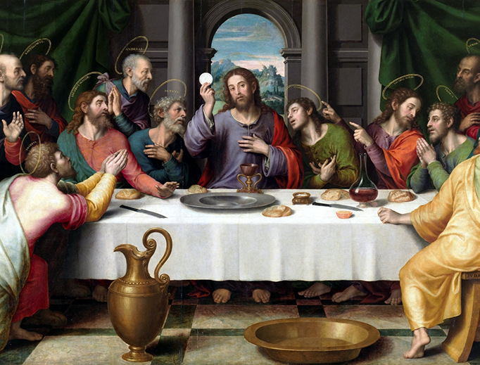 Juan de Juanes, “The Last Supper,” c. 1562 Juan de Juanes, “The Last Supper,” c. 1562