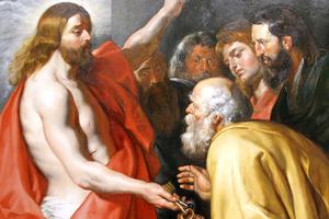 Peter Paul Rubens (1577-1640), “Christ’s Commission to St. Peter” Peter Paul Rubens (1577-1640), “Christ’s Commission to St. Peter”