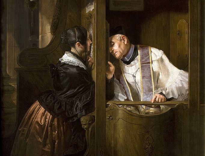 Giuseppe Molteni, The Confession
Giuseppe Molteni, The Confession