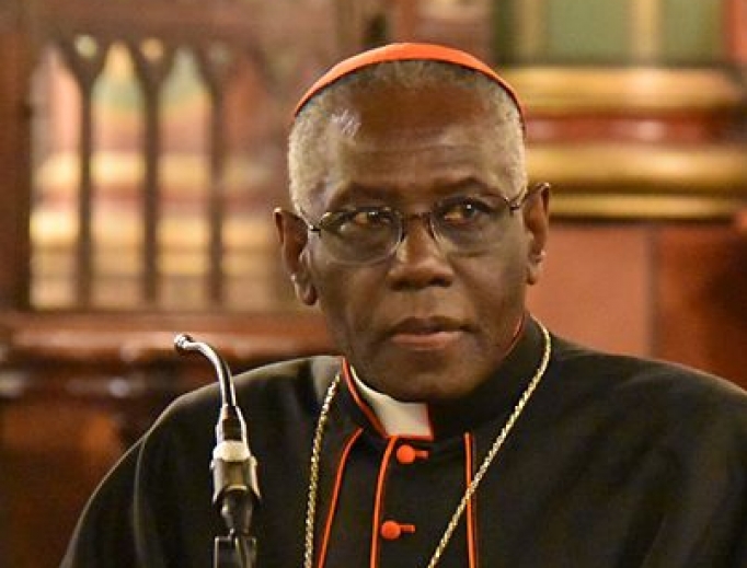 Cardinal Robert Sarah. Cardinal Robert Sarah.