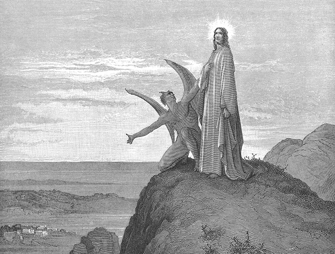 Gustav Doré (1832-1883), “The Temptation of Jesus” Gustav Doré (1832-1883), “The Temptation of Jesus”