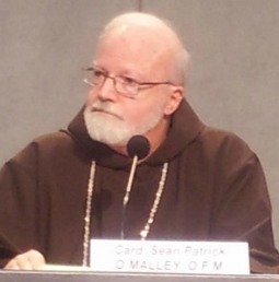 Cardinal Sean O'Malley of Boston addresses a Dec. 5 press conference in the Vatican. Cardinal Sean O'Malley of Boston addresses a Dec. 5 press conference in the Vatican.