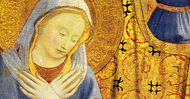 Fra Angelico (c. 1395–1455), “Madonna of Humility” Fra Angelico (c. 1395–1455), “Madonna of Humility”