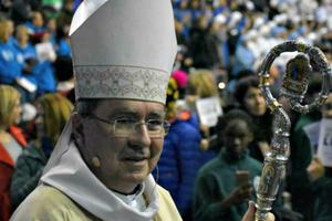 Archbishop Christophe Pierre at the Mass for Life on Jan. 18, 2019. Archbishop Christophe Pierre at the Mass for Life on Jan. 18, 2019.