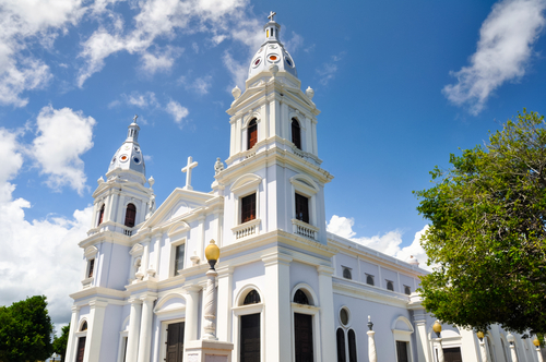 La Guadalupe cathedral in Ponce, Puerto Rico. La Guadalupe cathedral in Ponce, Puerto Rico.