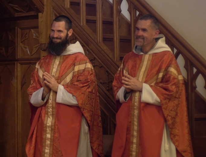 For Father Malachy Napier, from Augusta, Georgia, and Father Oisin Martin from Dublin, the day of ordination was filled with the blessings of God. For Father Malachy Napier, from Augusta, Georgia, and Father Oisin Martin from Dublin, the day of ordination was filled with the blessings of God.