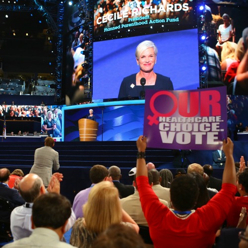 Cecile Richards, president of Planned Parenthood Action Fund, addresses the Democratic National Convention in September 2012. Cecile Richards, president of Planned Parenthood Action Fund, addresses the Democratic National Convention in September 2012.