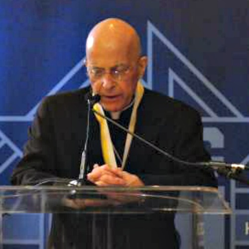 Cardinal Francis George speaks Jan. 30 after receiving the Gaudium et Spes Award medal from the Knights of Columbus. Cardinal Francis George speaks Jan. 30 after receiving the Gaudium et Spes Award medal from the Knights of Columbus.