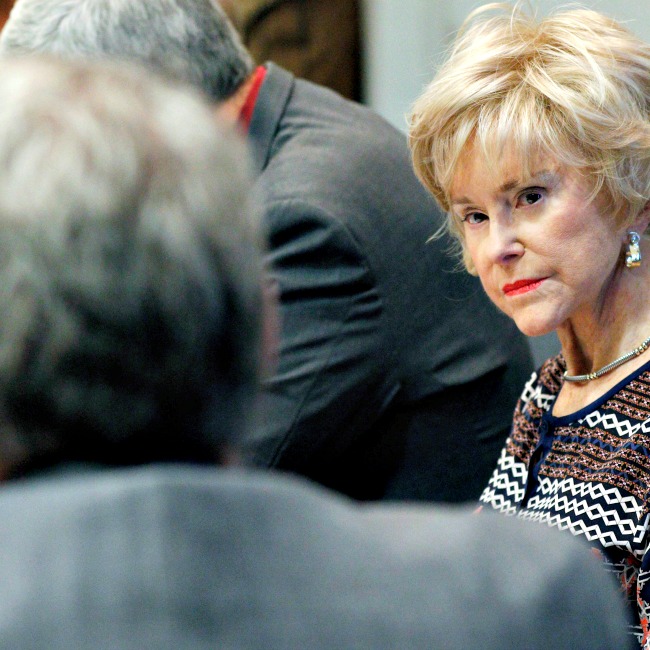 Karen Elam, a member of the Mississippi's Board of Education, listens to Special Assistant Attorney General Joe Runnels explain various facets of Title IX, prior to the board going into executive session on May 24 in Clinton, Miss. The board voted 9-0 to follow political leaders' opposition to federal guidance on use of bathrooms and locker rooms by students that self-identify with the opposite sex of their biological sex. Karen Elam, a member of the Mississippi's Board of Education, listens to Special Assistant Attorney General Joe Runnels explain various facets of Title IX, prior to the board going into executive session on May 24 in Clinton, Miss. The board voted 9-0 to follow political leaders' opposition to federal guidance on use of bathrooms and locker rooms by students that self-identify with the opposite sex of their biological sex.