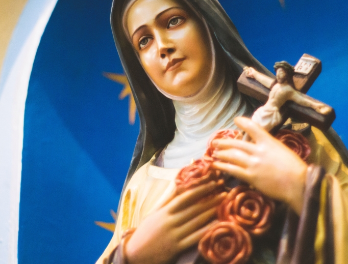 St. Thérèse statue St. Thérèse statue
