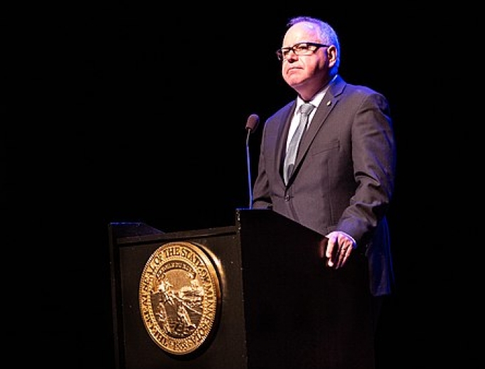 Governor Tim Walz of Minnesota. Governor Tim Walz of Minnesota.