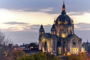 Cathedral of St. Paul in Minnesota. Cathedral of St. Paul in Minnesota.