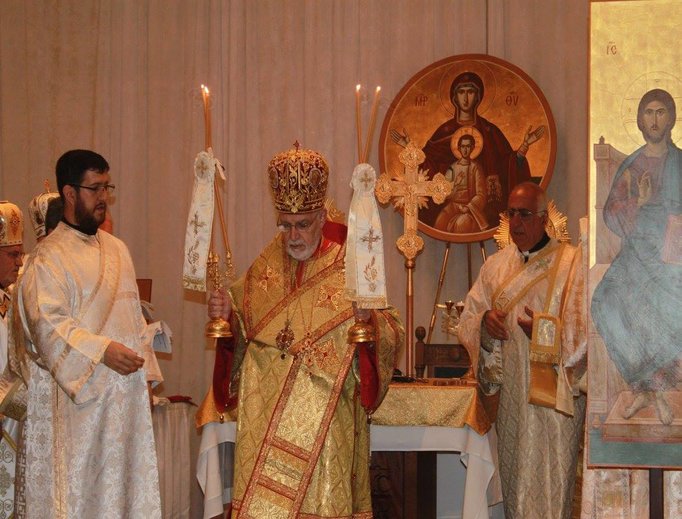 They Divine Liturgy for the 50th Melkite National Convention in Quincy, Mass.
They Divine Liturgy for the 50th Melkite National Convention in Quincy, Mass.