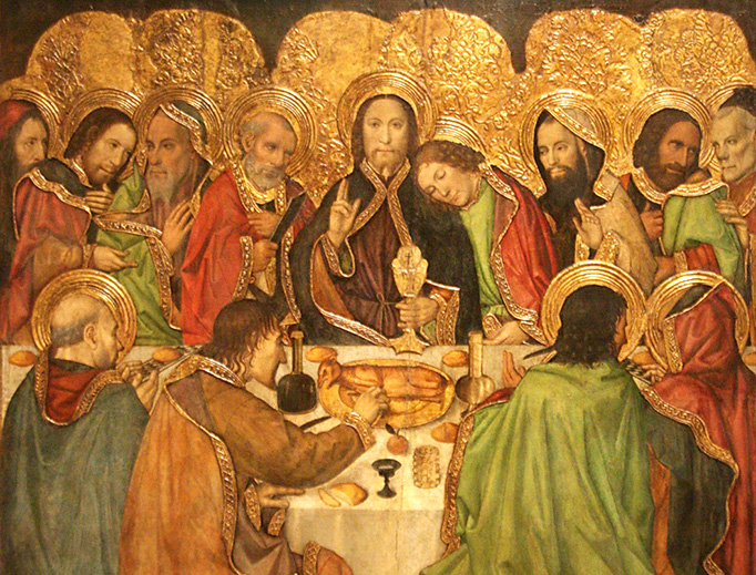 Jaume Huguet, “The Last Supper”, c. 1470 Jaume Huguet, “The Last Supper”, c. 1470