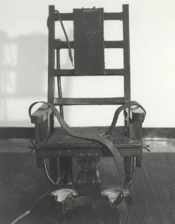 The electric chair once used for executions at New York state’s Sing Sing prison. The electric chair once used for executions at New York state’s Sing Sing prison.