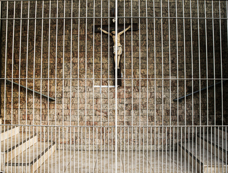 Holy Spirit Church remains closed amid the coronavirus (COVID-19) pandemic on April 2, 2020, in Osasco, Brazil. Holy Spirit Church remains closed amid the coronavirus (COVID-19) pandemic on April 2, 2020, in Osasco, Brazil.