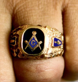 Freemason ring Freemason ring