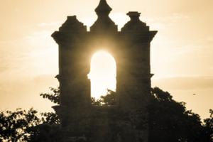 The ruins of a Jesuit Catholic church in Joanes on Marajo Island, Brazil. The ruins of a Jesuit Catholic church in Joanes on Marajo Island, Brazil.