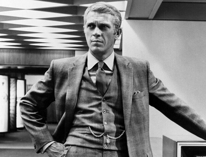 Steve McQueen in The Thomas Crown Affair, 1968. Steve McQueen in The Thomas Crown Affair, 1968.
