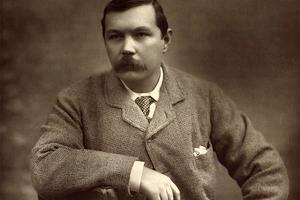 Sir Arthur Conan Doyle in 1893. Sir Arthur Conan Doyle in 1893.