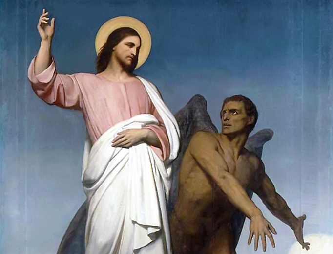 Ary Scheffer, “The Temptation of Christ”, 1854 Ary Scheffer, “The Temptation of Christ”, 1854