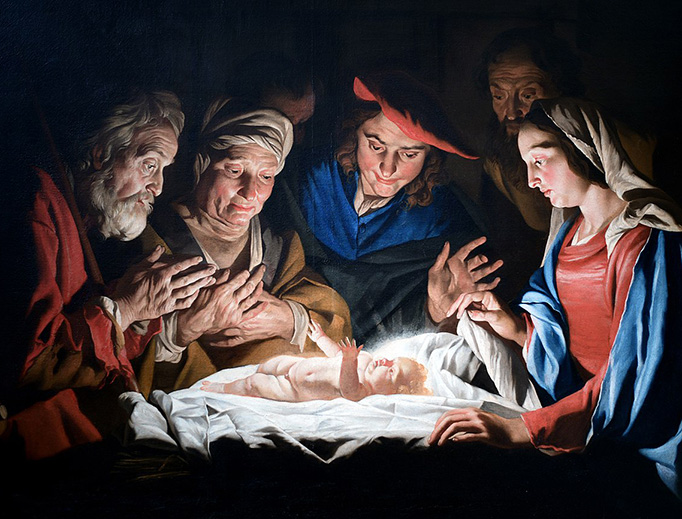 Matthias Stomer (1600-1650), “Adoration of the Shepherds” Matthias Stomer (1600-1650), “Adoration of the Shepherds”