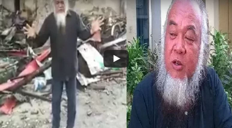 Father Teresito Suganob in video appeal after capture. Father Teresito Suganob in video appeal after capture.