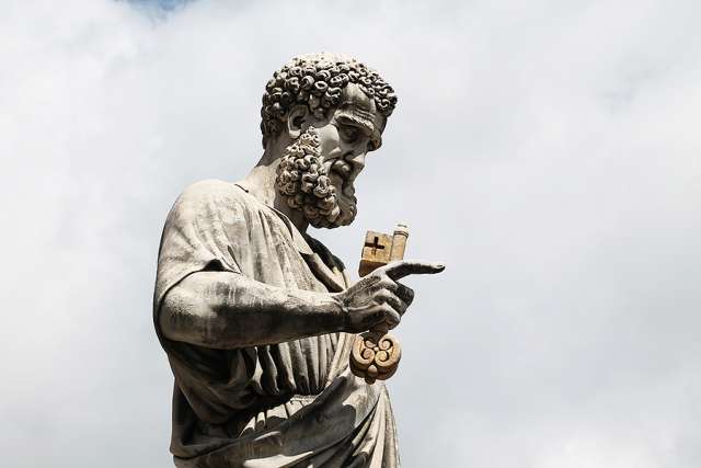 St. Peter statue St. Peter statue
