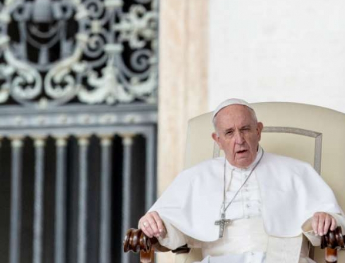 Pope Francis speaks at his Sept. 25 general audience. Pope Francis speaks at his Sept. 25 general audience.