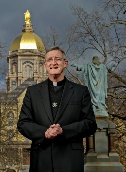 Holy Cross Father William Miscamble, the author of For Notre Dame: Battling for the Heart and Soul of a Catholic University. Holy Cross Father William Miscamble, the author of For Notre Dame: Battling for the Heart and Soul of a Catholic University.