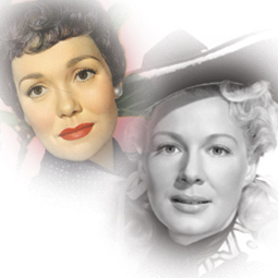 Jane Wyman (left) and Betty Hutton Jane Wyman (left) and Betty Hutton