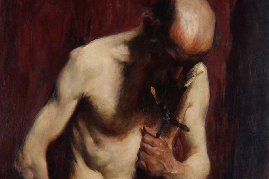 Anton Ažbe (1862-1905), “Hermit” Anton Ažbe (1862-1905), “Hermit”