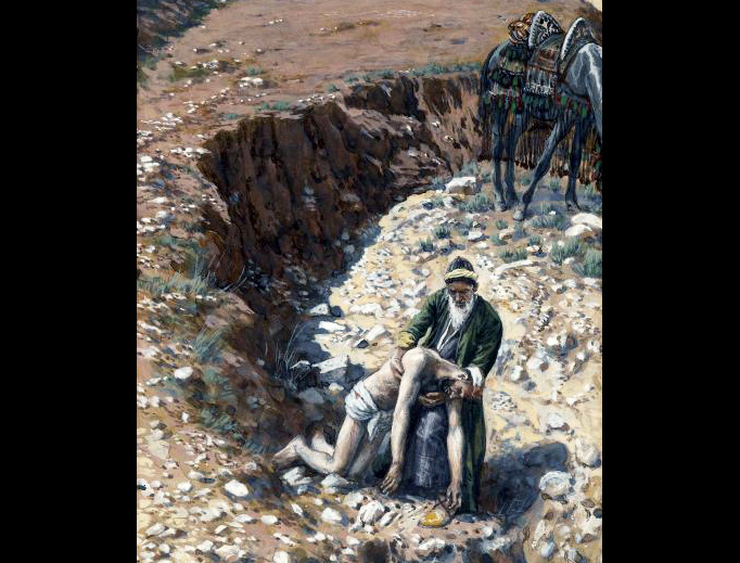 James Tissot (1836-1902), “The Good Samaritan” James Tissot (1836-1902), “The Good Samaritan”