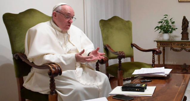 Pope Francis speaking to 'El Pais', Jan. 20, 2017. Pope Francis speaking to 'El Pais', Jan. 20, 2017.
