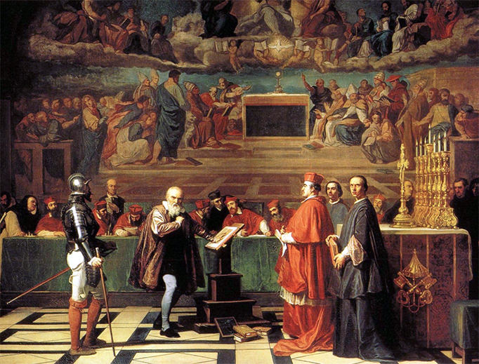 Joseph-Nicolas Robert-Fleury, “Galileo Before the Holy Office” Joseph-Nicolas Robert-Fleury, “Galileo Before the Holy Office”
