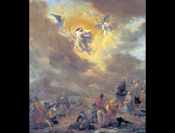 Philips Wouwerman (1619–1668), “The Ascension” Philips Wouwerman (1619–1668), “The Ascension”