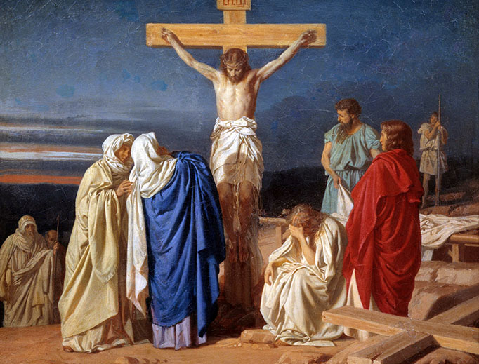 Evgraf Semenovich Sorokin, “Crucifixion,” 1873 Evgraf Semenovich Sorokin, “Crucifixion,” 1873