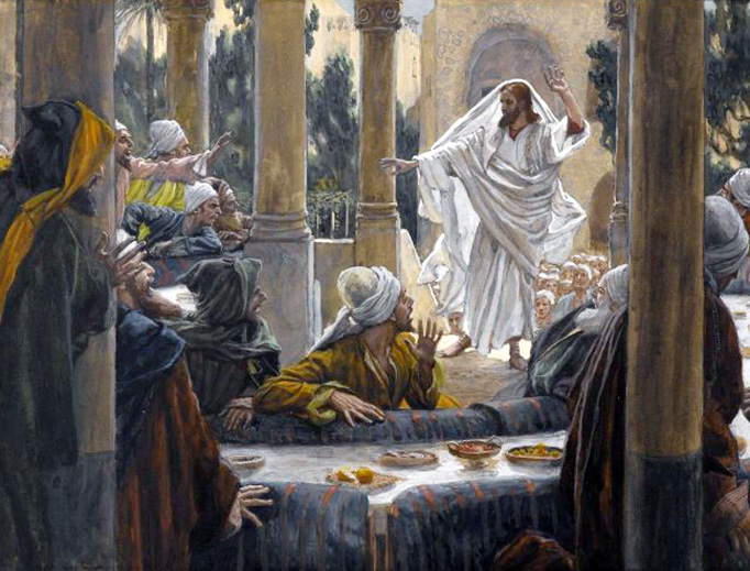 James Tissot (1836-1902), “Curses Against the Pharisees” James Tissot (1836-1902), “Curses Against the Pharisees”