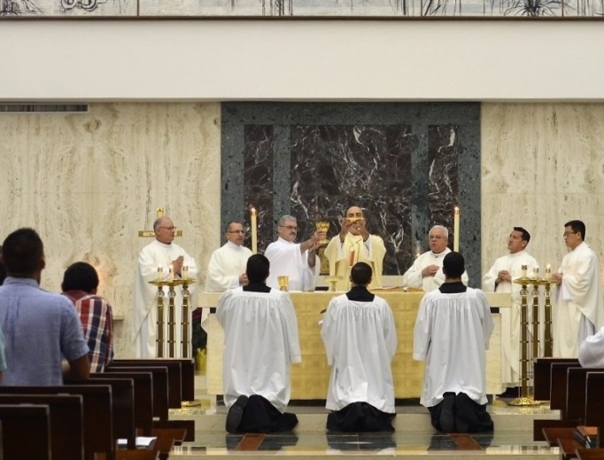 Mass is celebrated at John Vianney College Seminary in Miami. Transitional Deacon Connor Penn says, ‘God’s people deserve priests who are gentle and loving shepherds.’ Mass is celebrated at John Vianney College Seminary in Miami. Transitional Deacon Connor Penn says, ‘God’s people deserve priests who are gentle and loving shepherds.’
