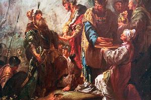 Thomas Christian Wink, “Abraham and Melchizedek”, 1770 Thomas Christian Wink, “Abraham and Melchizedek”, 1770