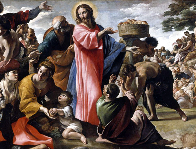 Giovanni Lanfranco, “Miracle of the Bread and Fish,” c. 1620 Giovanni Lanfranco, “Miracle of the Bread and Fish,” c. 1620