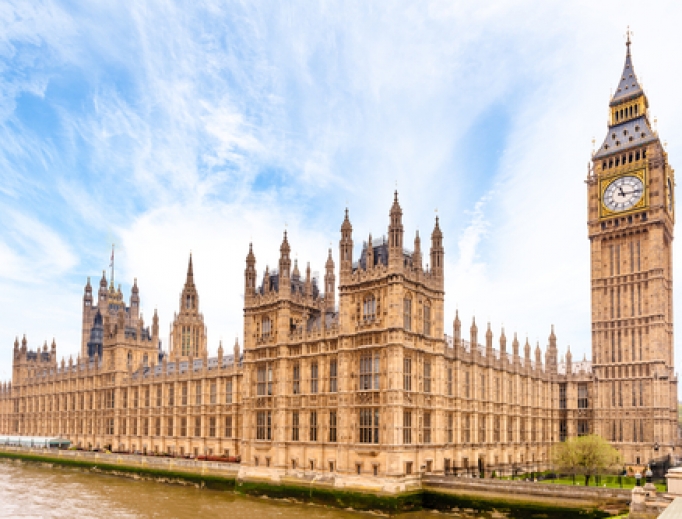 House of Parliament in London. House of Parliament in London.