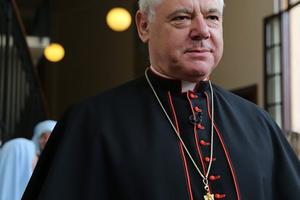 Cardinal Gerhard Ludwig Muller at the Conference Summorum Pontificum at the Pontifical Angelicum University in Rome on June 13, 2015. The fourth annual conference was held to promote the understanding and use of the extraordinary form of the Roman rite and to discuss the liturgical heritage of Benedict XVI.
Cardinal Gerhard Ludwig Muller at the Conference Summorum Pontificum at the Pontifical Angelicum University in Rome on June 13, 2015. The fourth annual conference was held to promote the understanding and use of the extraordinary form of the Roman rite and to discuss the liturgical heritage of Benedict XVI.