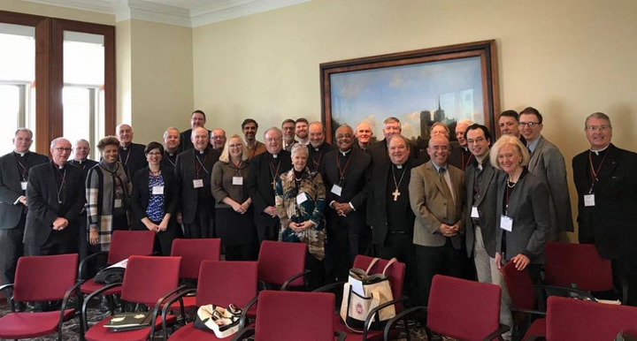 Attendees of the Boston College conference organized by Cardinal Blase Cupich last month. Attendees of the Boston College conference organized by Cardinal Blase Cupich last month.
