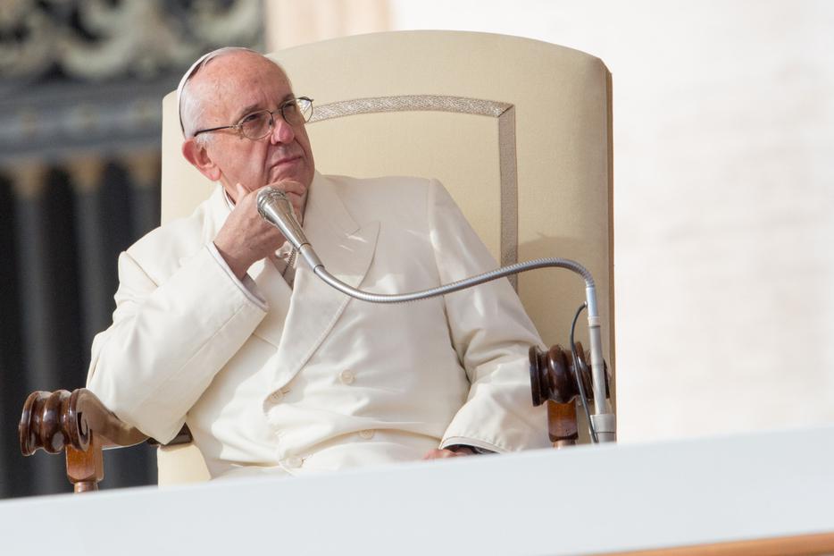 Pope Francis at the general audience in St. Peter's Square on January 31, 2018. Pope Francis at the general audience in St. Peter's Square on January 31, 2018.
