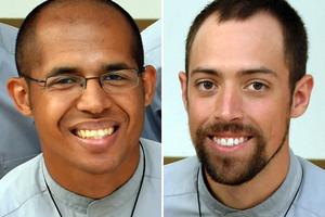 Brother Ray Morris (L) and Brother Logan Murray. Brother Ray Morris (L) and Brother Logan Murray.