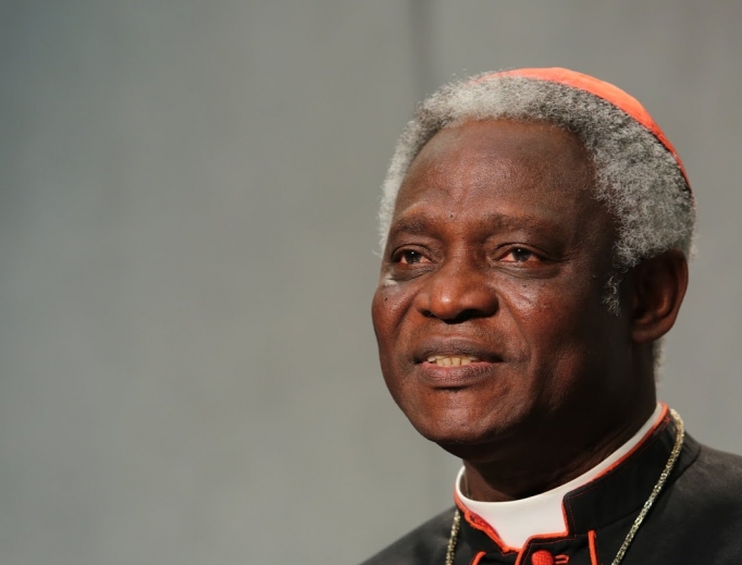 Cardinal Peter Turkson of Ghana at a Holy See press conference on the synod on the family on Oct. 23, 2015. Cardinal Peter Turkson of Ghana at a Holy See press conference on the synod on the family on Oct. 23, 2015.